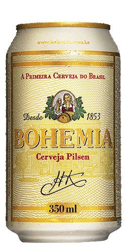 Cerveja Bohemia Lata 350 ml